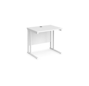 Maestro 25 cantilever 600mm deep desk