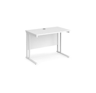 Maestro 25 cantilever 600mm deep desk