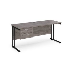 Maestro 25 Cant 600Mm Desk 2 Drawer Ped