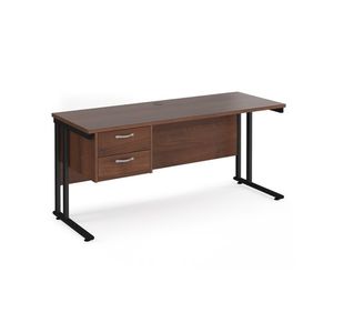 Maestro 25 Cant 600Mm Desk 2 Drawer Ped