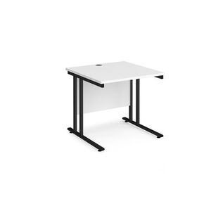 Maestro 25 cantilever 800mm deep desk