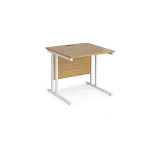 Maestro 25 cantilever 800mm deep desk