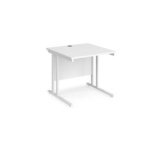 Maestro 25 cantilever 800mm deep desk