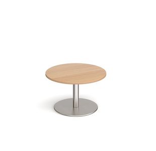 Monza circular coffee table round base