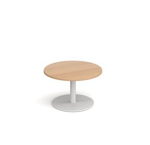 Monza circular coffee table round base