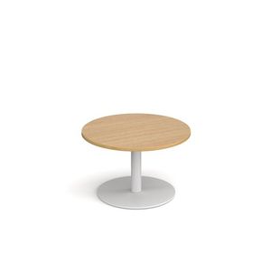 Monza circular coffee table round base