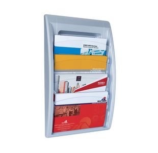 Fast Paper Oversized Wall Display Silver