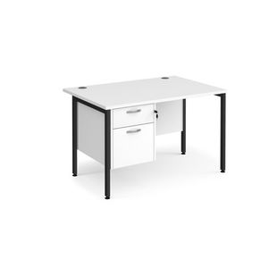 Maestro 25 H-Frame 800Mm Desk 2D Ped