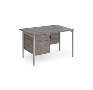 Maestro 25 H-Frame 800Mm Desk 2D Ped