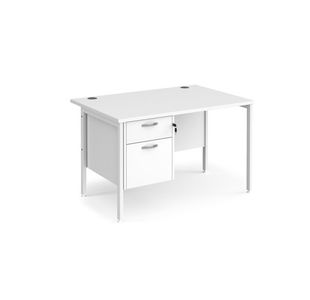 Maestro 25 H-Frame 800Mm Desk 2D Ped