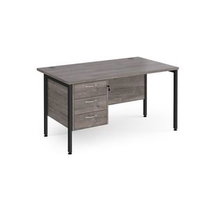 Maestro 25 H-Frame 800Mm Desk 3D Ped