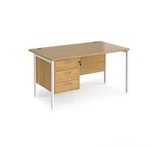 Maestro 25 H-Frame 800Mm Desk 3D Ped