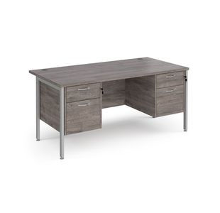 Maestro 25 H-Frame 800Mm Desk 2X2D Ped