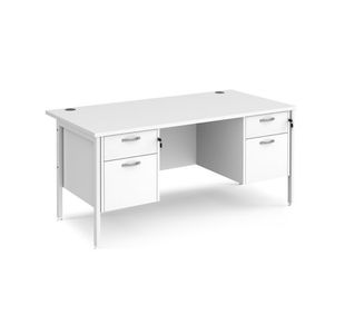 Maestro 25 H-Frame 800Mm Desk 2X2D Ped