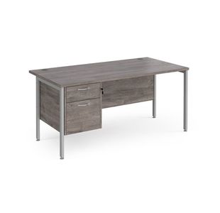 Maestro 25 H-Frame 800Mm Desk 2D Ped