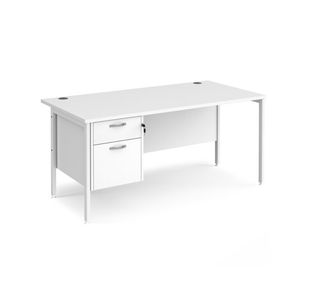 Maestro 25 H-Frame 800Mm Desk 2D Ped