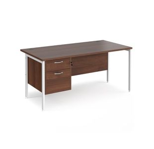 Maestro 25 H-Frame 800Mm Desk 2D Ped