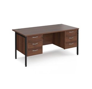 Maestro 25 H-Frame 800Mm Desk 2X3D Ped