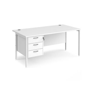 Maestro 25 H-Frame 800Mm Desk 3D Ped