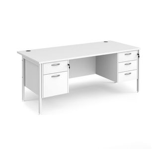 Maestro 25 H-Frame 800Mm Desk 2&3D Ped