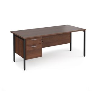 Maestro 25 H-Frame 800Mm Desk 2D Ped