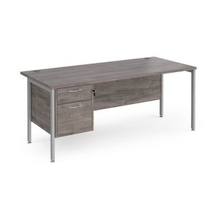 Maestro 25 H-Frame 800Mm Desk 2D Ped