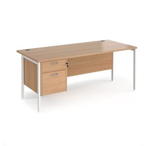 Maestro 25 H-Frame 800Mm Desk 2D Ped