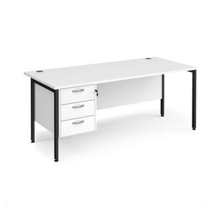 Maestro 25 H-Frame 800Mm Desk 3D Ped