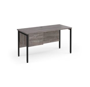 Maestro 25 H-Frame 600Mm Desk 2D Ped