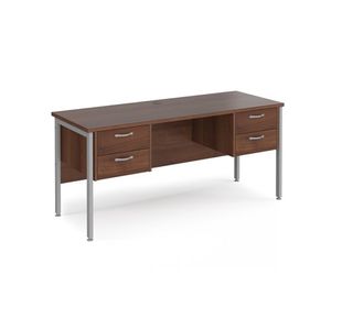 Maestro 25 H-Frame 600Mm Desk 2X2D Ped