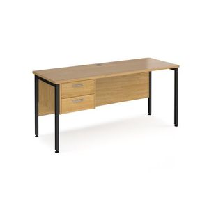 Maestro 25 H-Frame 600Mm Desk 2D Ped