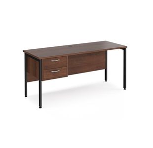 Maestro 25 H-Frame 600Mm Desk 2D Ped