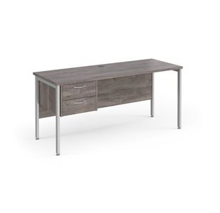 Maestro 25 H-Frame 600Mm Desk 2D Ped