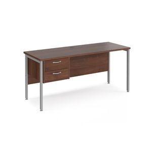 Maestro 25 H-Frame 600Mm Desk 2D Ped