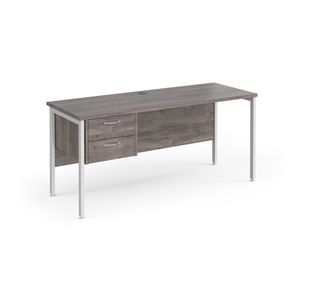 Maestro 25 H-Frame 600Mm Desk 2D Ped