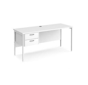 Maestro 25 H-Frame 600Mm Desk 2D Ped