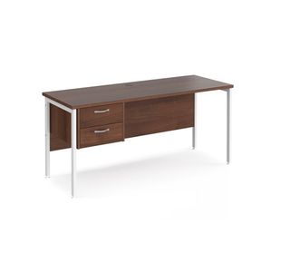 Maestro 25 H-Frame 600Mm Desk 2D Ped