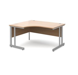 Momento left hand ergonomic desk