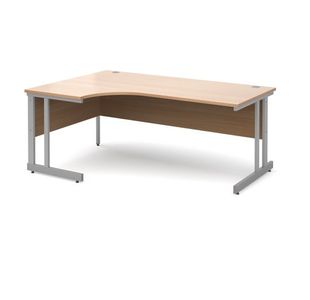 Momento left hand ergonomic desk