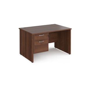 Maestro 25 panel end 800mm desk 2d ped