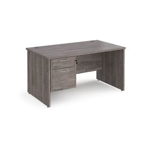 Maestro 25 panel end 800mm desk 2d ped