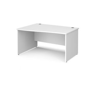 Maestro 25 panel end left hand wave desk