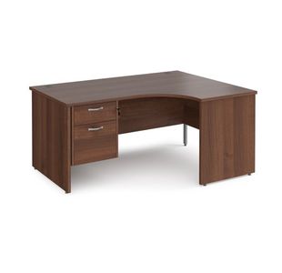 Maestro 25 panel end rh erg desk 2d ped