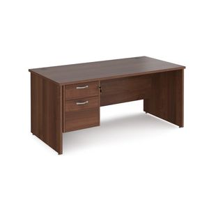 Maestro 25 panel end 800mm desk 2d ped