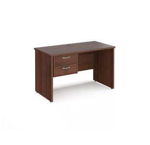 Maestro 25 panel end 600mm desk 2d ped