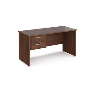 Maestro 25 panel end 600mm desk 2d ped