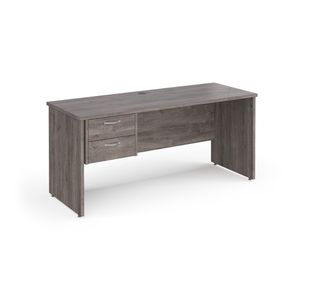 Maestro 25 panel end 600mm desk 2d ped