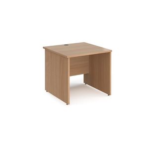 Maestro 25 panel end 800mm deep desk