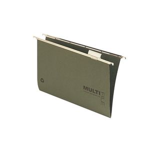 Multifile Foolscap Green 50