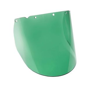 V-Gard Pc Moulded Visor Green Tinte